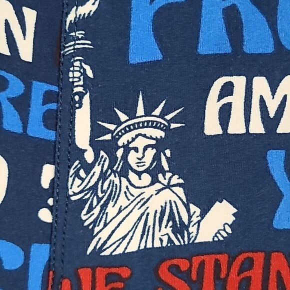 NEW LuLaRoe PATRIOTIC Song Lyrics One Size (2-10) Butter Soft Legging American - Picture 4 of 10